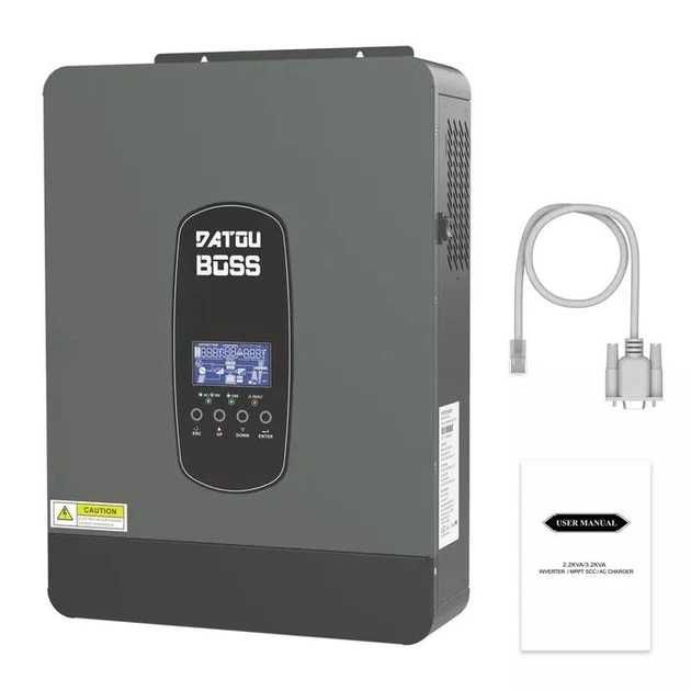 Гібридний сонячний інвертор DATOU BOSS 3,0 кВт, 24 В.