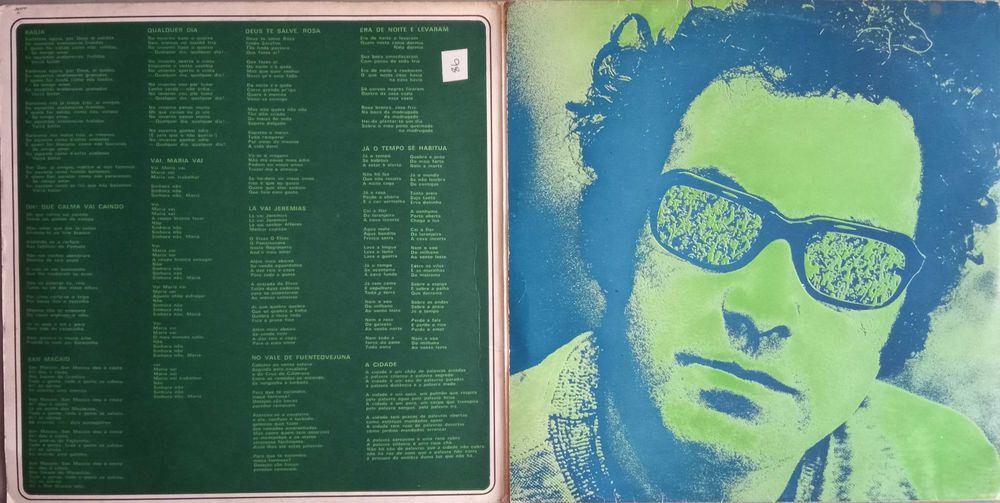 José Afonso	- - - - -		Contos Velhos, Rumos Novos	- - - - -	LP