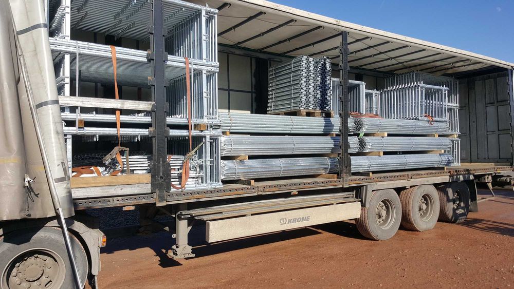 Rusztowania system Plettac nowe 306 m2