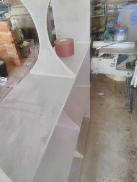 Estante de acrílico Opaco