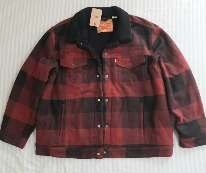 Куртка Levi's Sherpa Trucker оригінал утеплена, нова XL