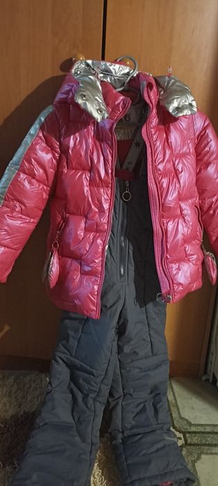 Зимовий комбінезон та куртка
