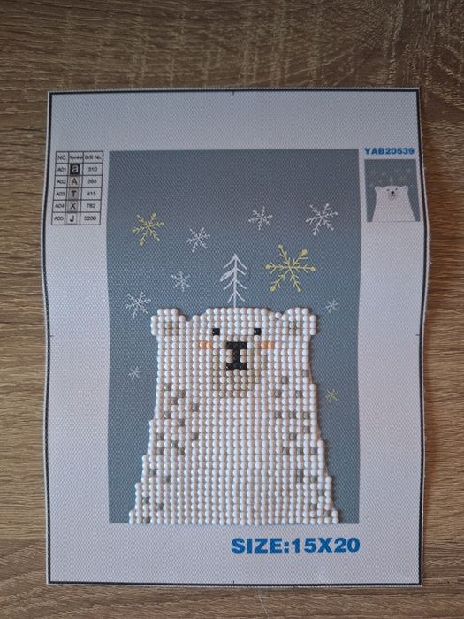 Pintura de diamantes 15x20