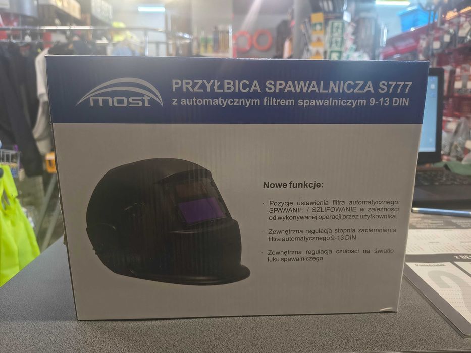 Przyłbica spawalnicza most s777 z filtrem automatycznym FIRE Płock • OLX.pl