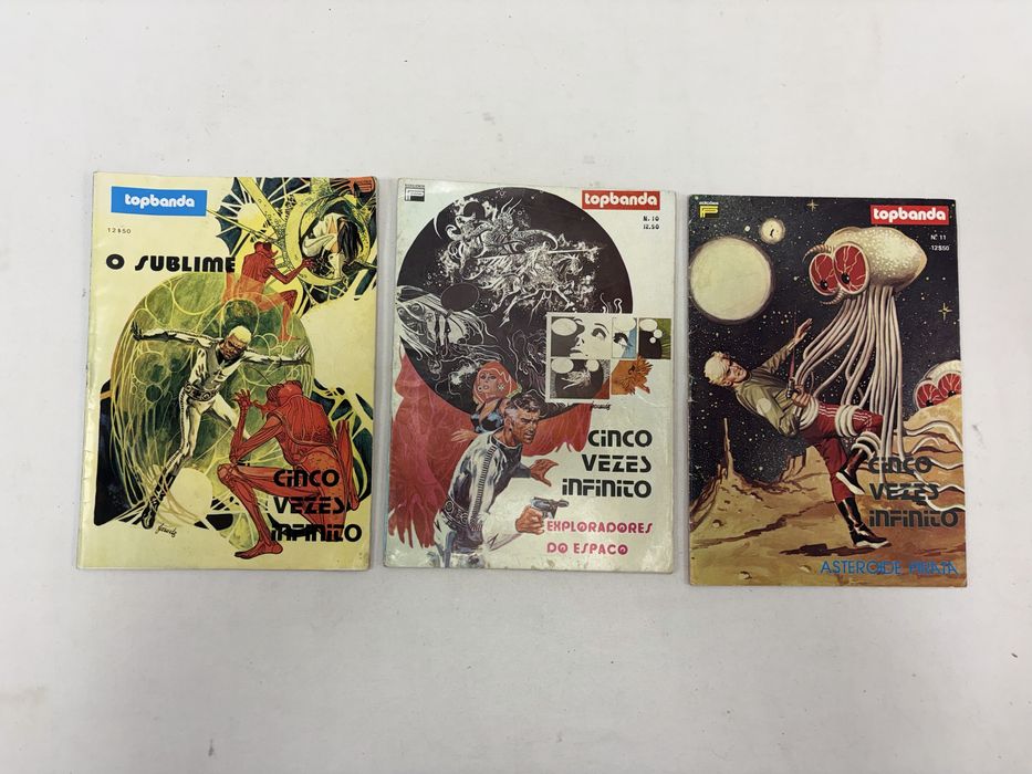 3 Livros BD, Cinco Vezes Infinito