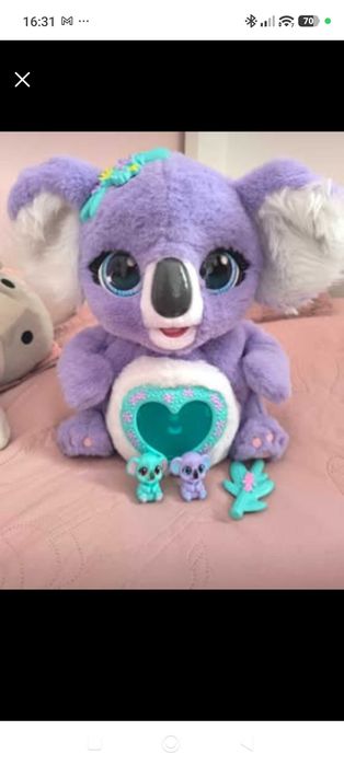 MAMA KOALA Interaktywna Maskotka Rodzi maluszki Miś