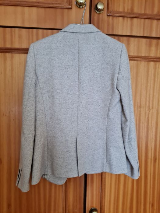 Blazer de inverno Massimo Dutti bege 38