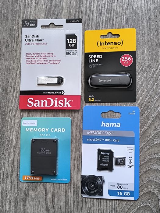 Картки пам'яті SanDisk 128/150/3.0, MEMORY CARD.