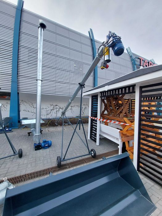 Żmijka pionowa/ podajnik zbożowy do silosu