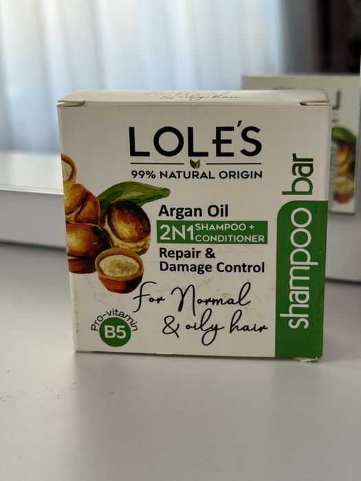 Твердый турецкий шампунь Loles