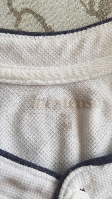 Męski biały Tshirt  firmy "Inextenso"