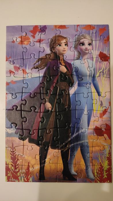 Mini puzzle gratis do czegoś Trefl Kraina lodu Frozen ll 54 elementy