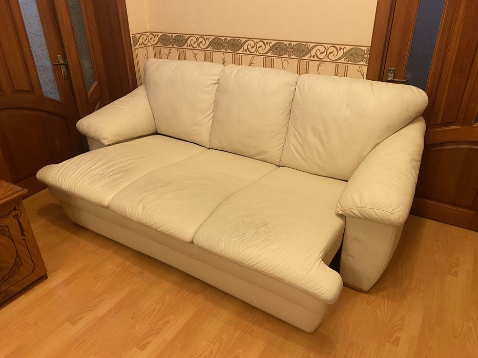 Диван Шкіряний 3+2 Розкладний LongLife