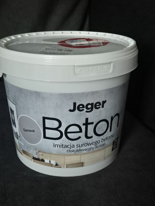 Beton Architektoniczny Dekoracyjny Ścienny 7kg Genova Jegger