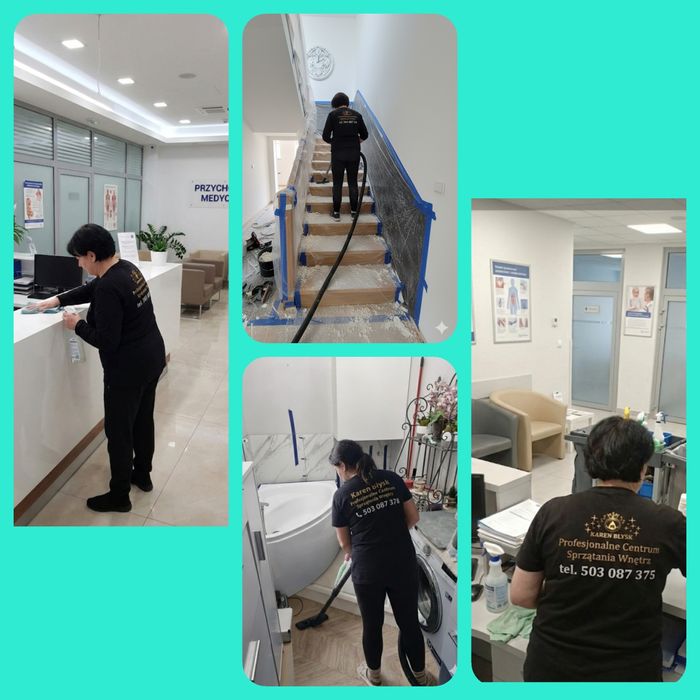 Sprzątanie  domów , mieszkań, przychodni, biur, firm, klatek schodowyc