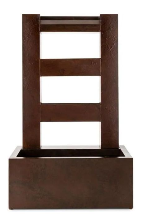 Fontanna ogrodowa wodospad na kwiaty