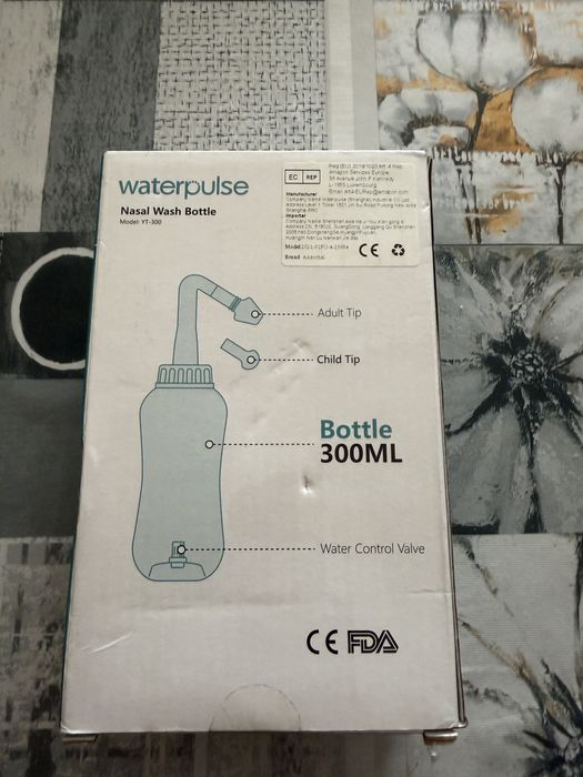 Kit de lavagem nasal