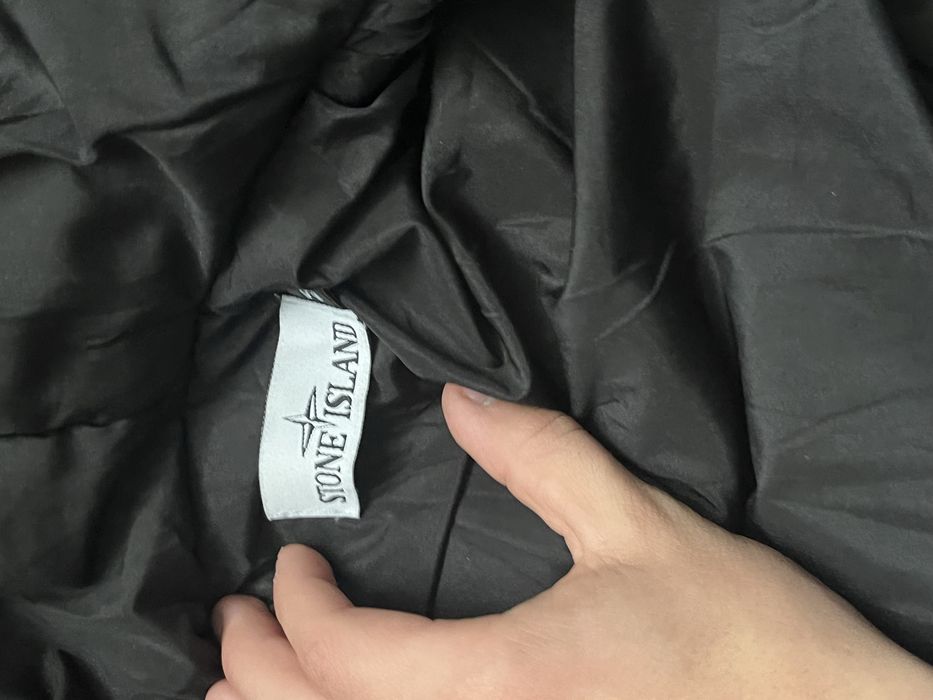 Пуховик Stone Island nylon metal M
