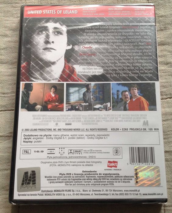 Odmienne stany moralności DVD nowe w folii