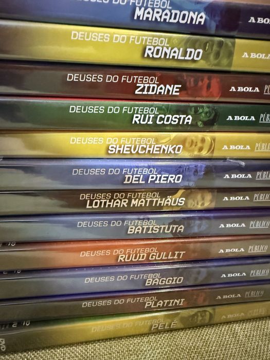DVD Deuses do Futebol - Coleção Completa