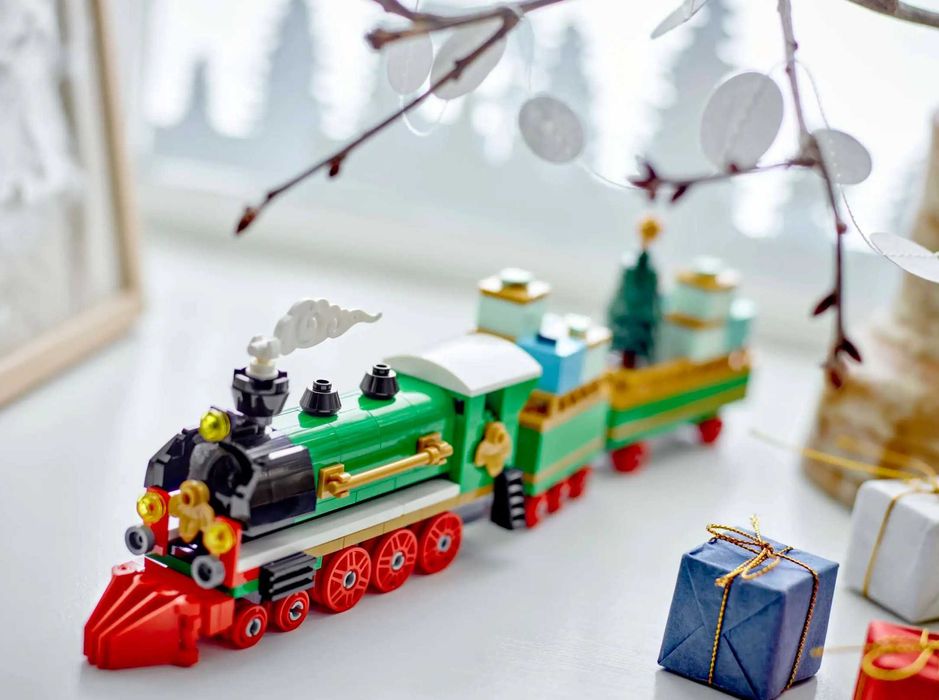 LEGO 40700 Comboio de Natal 2024 Novidade e Exclusivo!