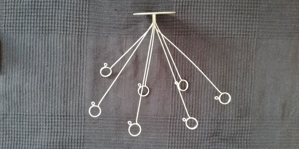 Suporte de 7 Fotos ou outra coisa em metal