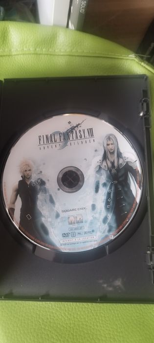 Final fantasy VII advent children dvd