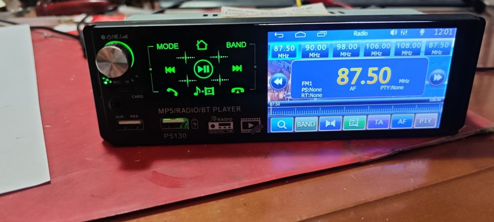 Rádio tátil como novo