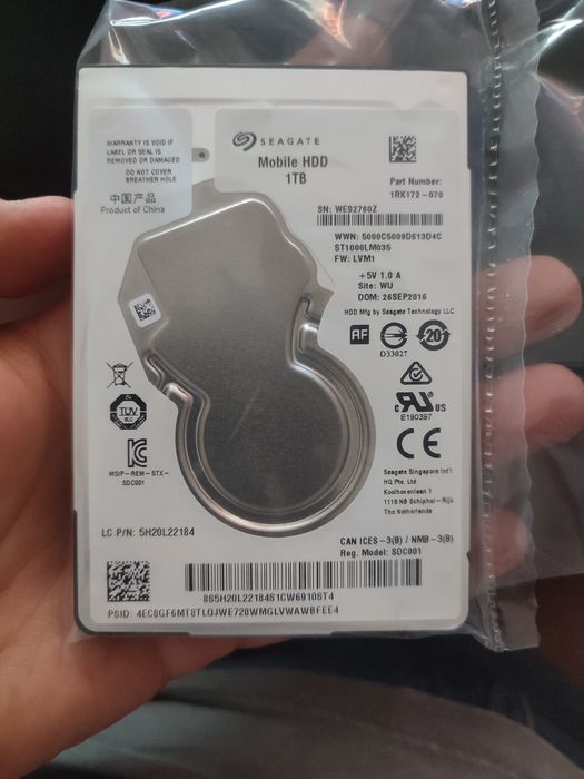 Dysk 1Tb mobile HDD