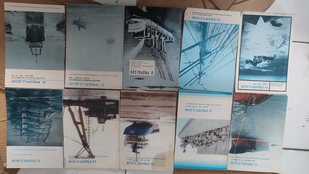 Lote 45 Revistas O Propulsor - Marinha Mercante