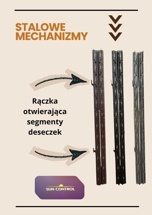 Shutters / ruchome żaluzje,sosnowe deski klasa A / stalowe mechanizmy / wysyłka