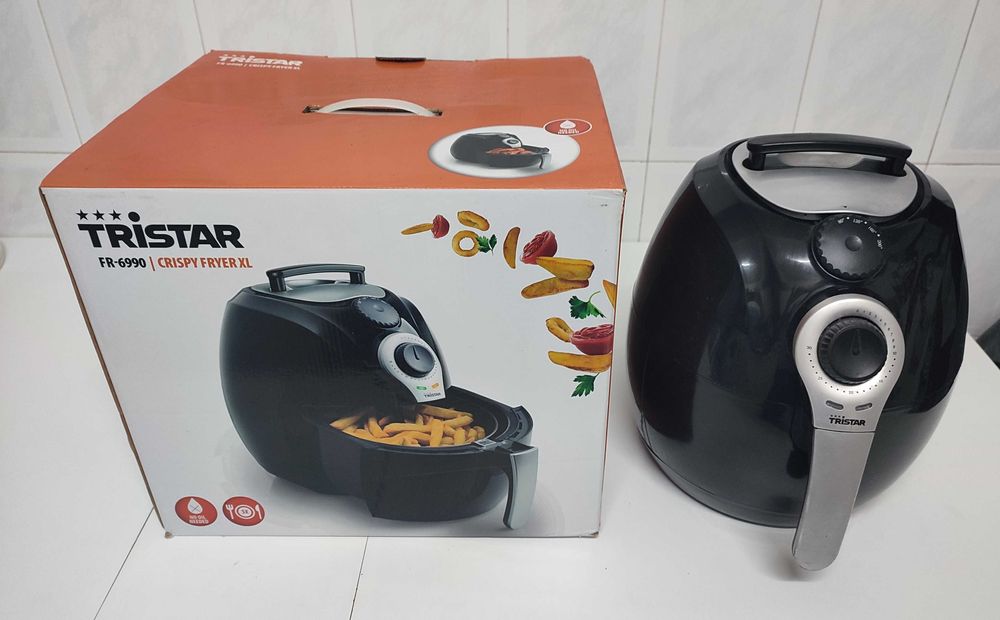 Airfryer 1500W - temperatura e tempo regulável