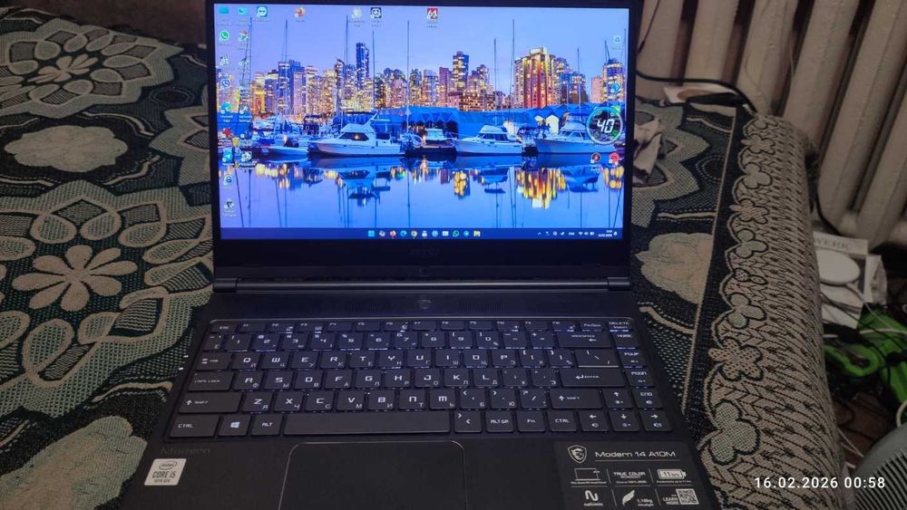 Ультрабук/ноутбук MSI Modern 14 (A10M-653XUA) ,в ідеалі