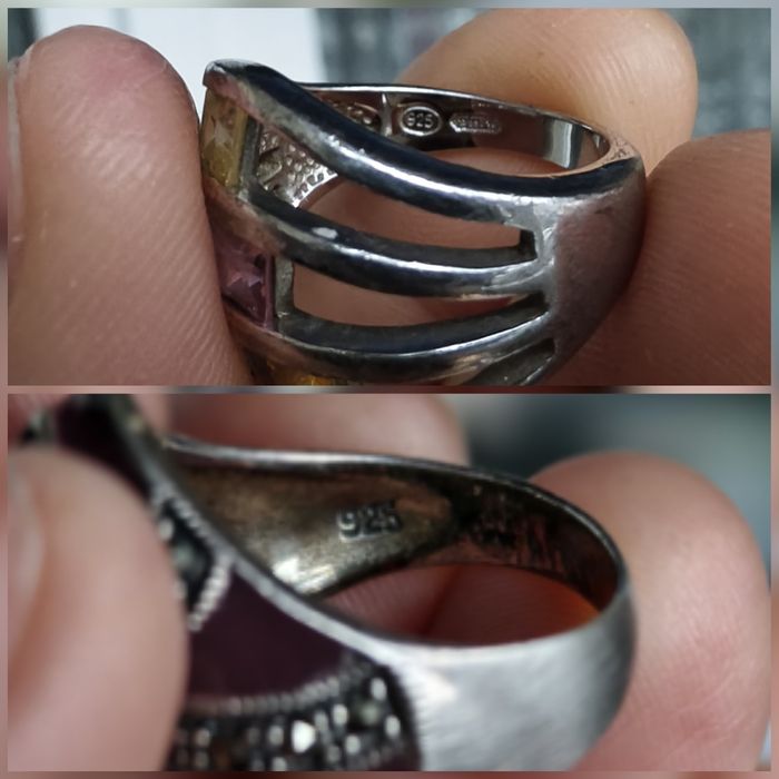 3 серебрянных кольца 925 пробы