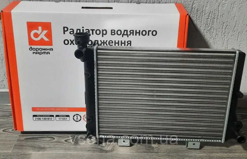 Радиатор охлаждения ВАЗ 2101, 2102, 2103, 2106 (ДК)
