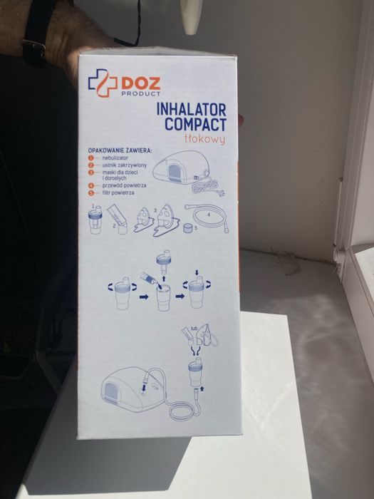 Inhalator kompresowy -DOZ Med, tłokowy