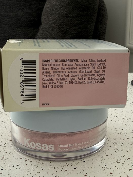 Kosas Cloud Set puder Translucent Candy