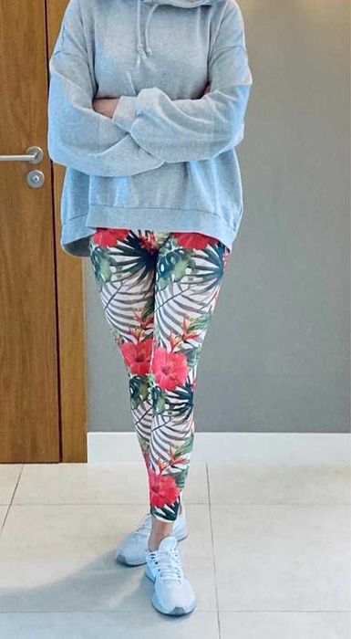 Deep Trip legginsy Aztec biodrówki rozm. L