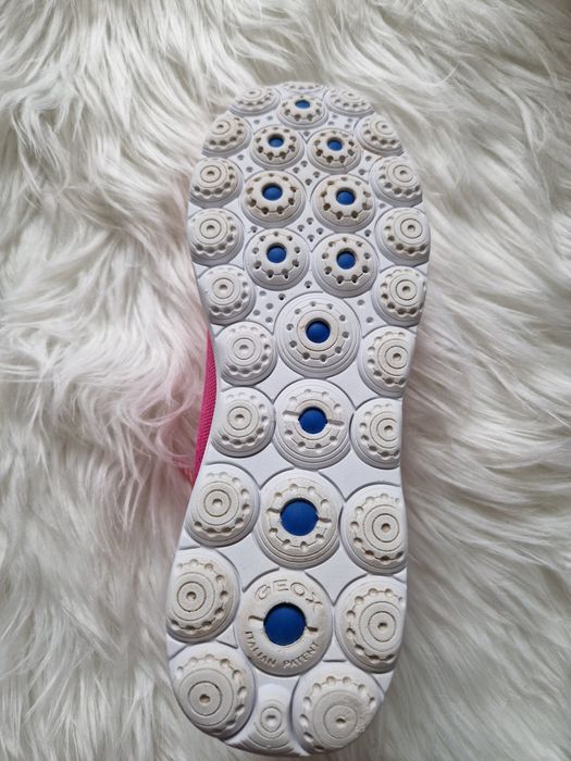 Półbuty adidasy sneakersy Geox Respira D15NUA Fuchsia r 40