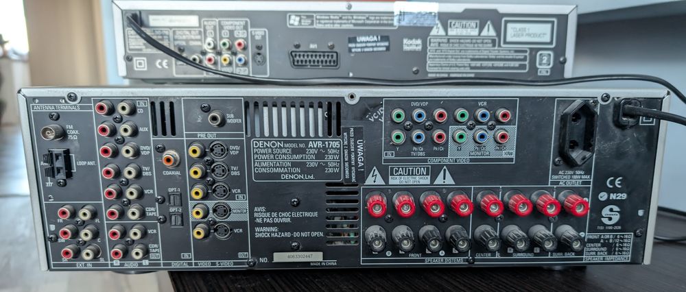Denon AVR-1705 + DVD 1710