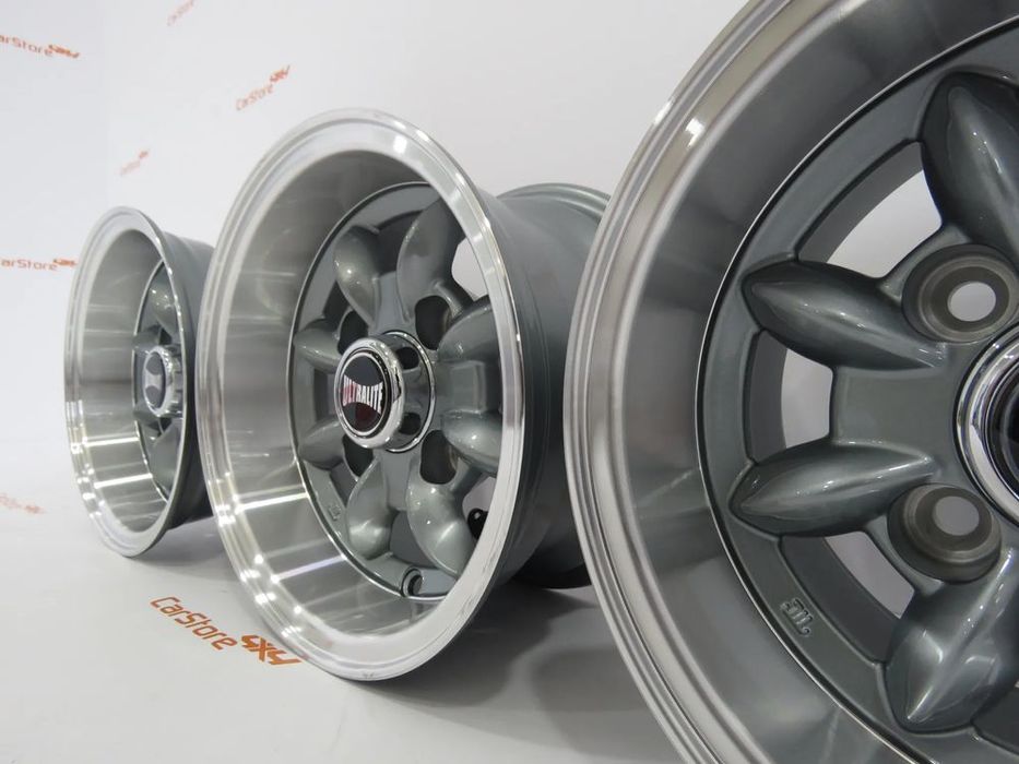 Jantes Ultralite 13 x 7 et 10 4x101.6 Gunmetal Mini Clássico | Carsto
