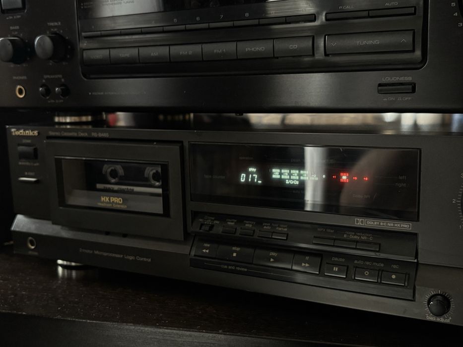 Kenwood KR A3050 amplituner deck technics