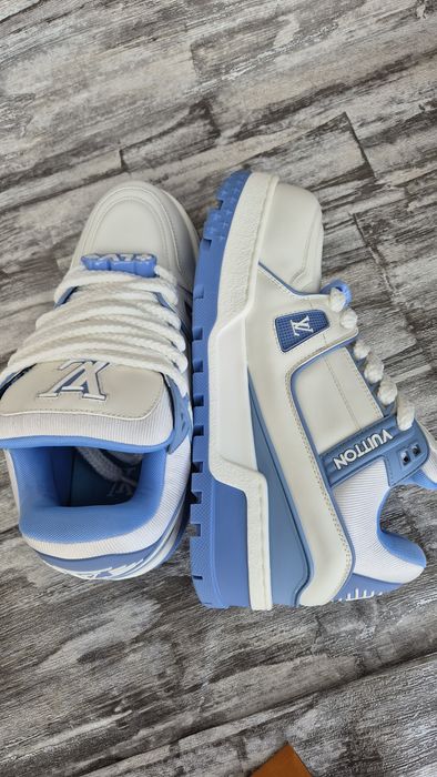 Кросівки Louis Vuitton LV Trainer Maxi White Blue 41-42 р.