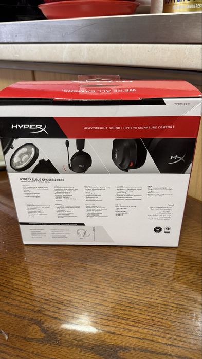 Навушники HyperX Cloud Stinger 2 Core Wired Black