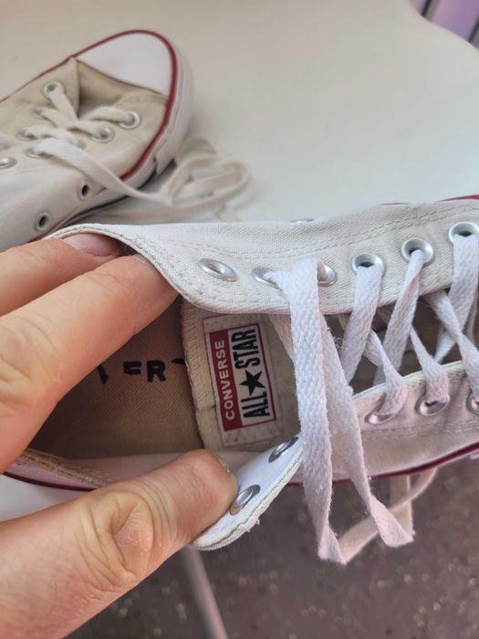 Białe trampki Converse rozm. 38