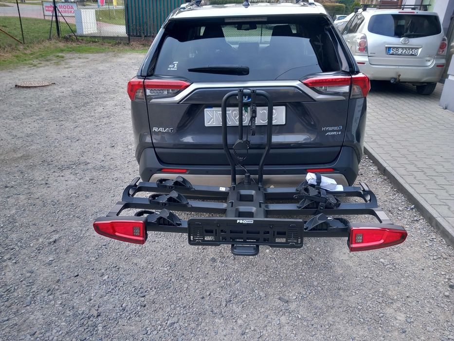 Platforma rowerowa na hak Thule Epos 3 - innowacyjna, na każdy rower