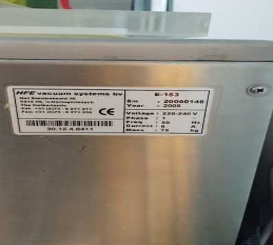 Henkovac E153 Máquina de vácuo profissional