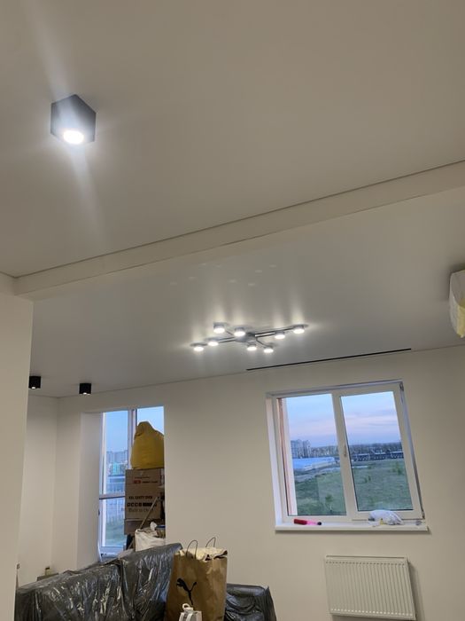 Натяжні стелі Натяжниє потолки доступні ціни якісний бизтрий монтаж