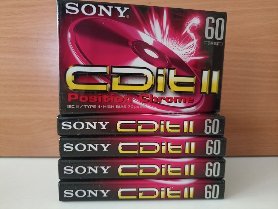 Cassetes Sony CDIT II Chrome