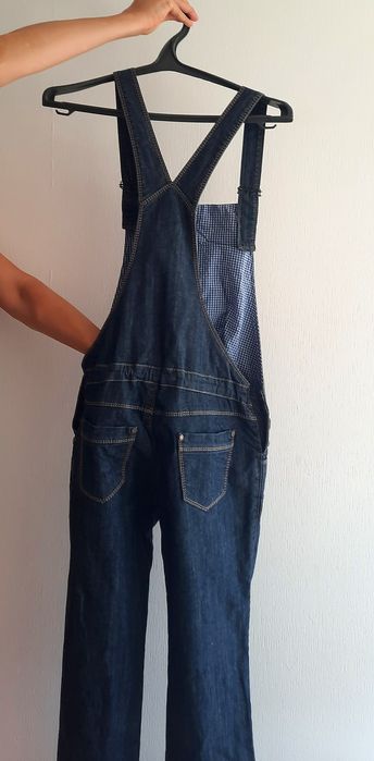 Джинсовый комбинезон для беременных демисезонный 42 44 S